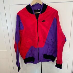 Vintage Nike Jacket Flight Windbreaker Colorblock 90 Jordan Air